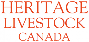 Heritage Livestock Canada logo