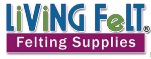 Living Felt Felting supplies logo