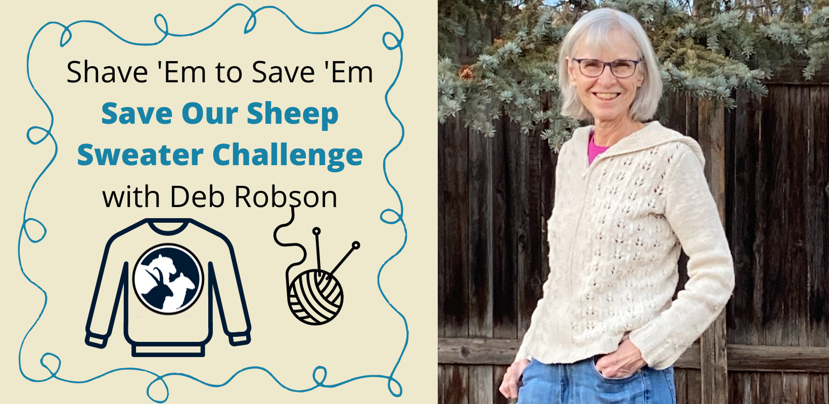 SE2SE Fiber Challenge Save Our Sheep with Deb Robson