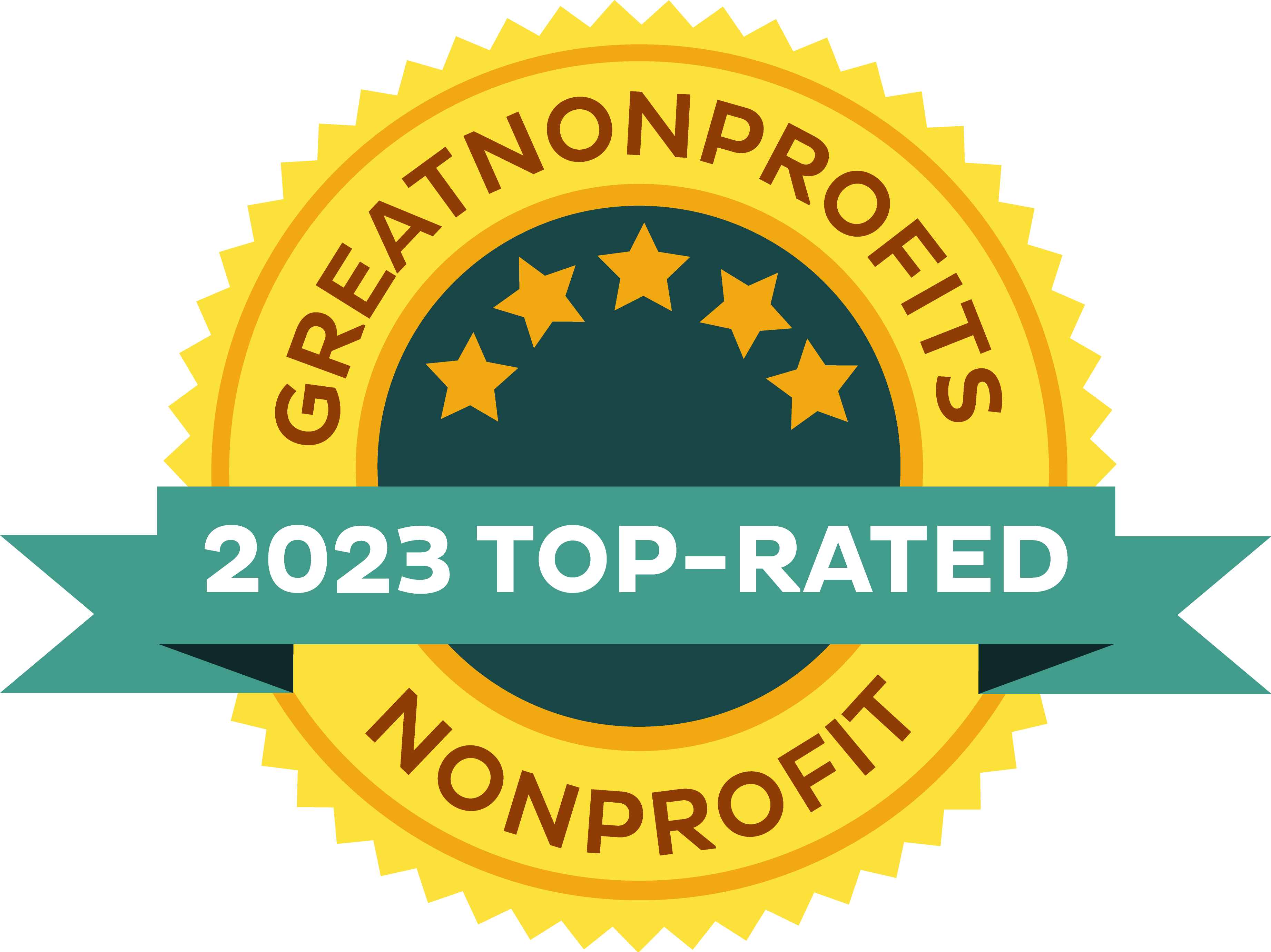 2023 top rated non profit badge